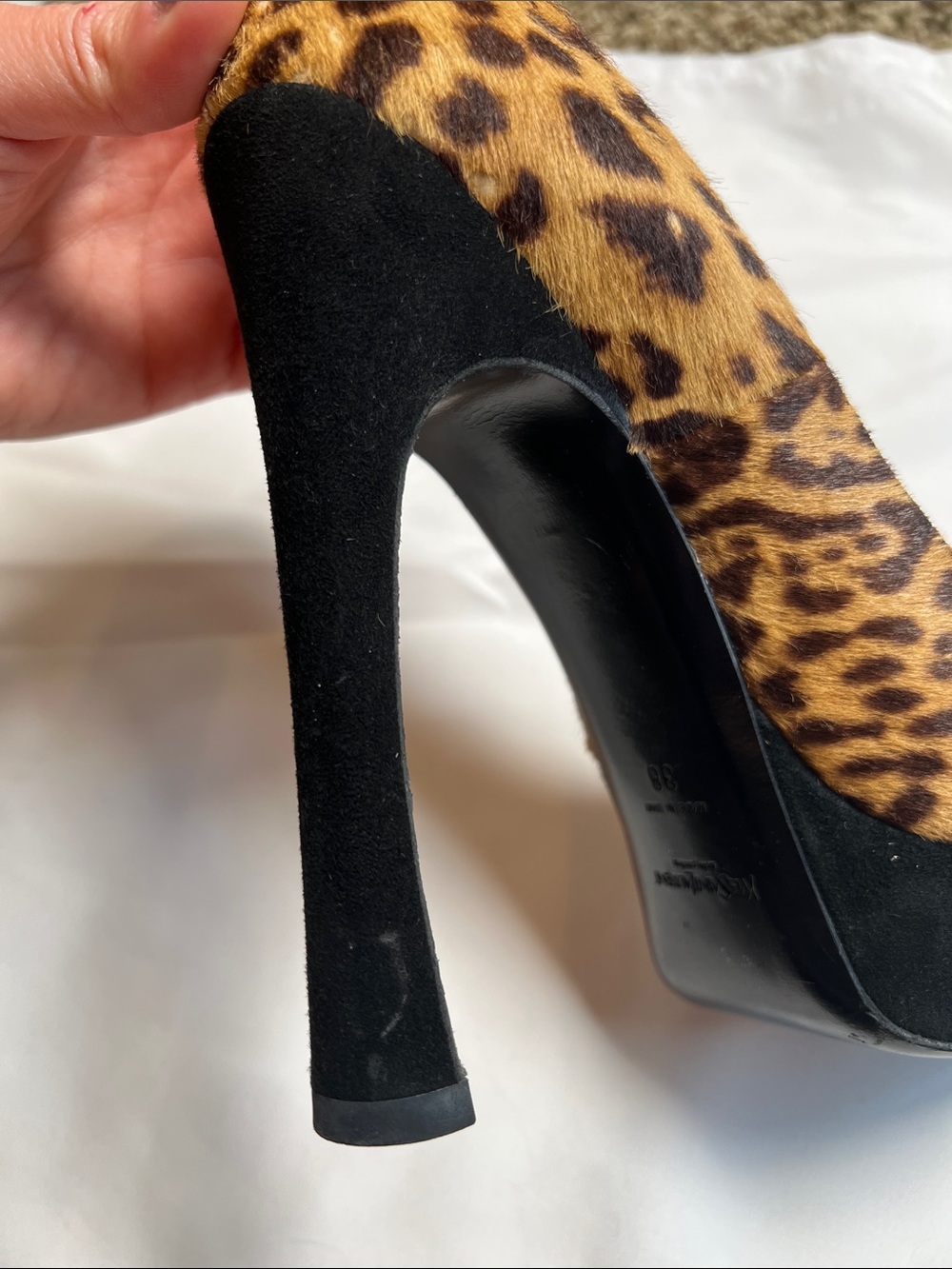 YSL Leopard Heels - Picture 15 of 16